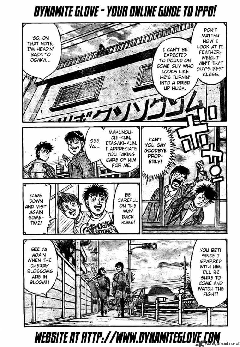 Hajime no Ippo: Fighting Spirit, Chapter 814 image 11